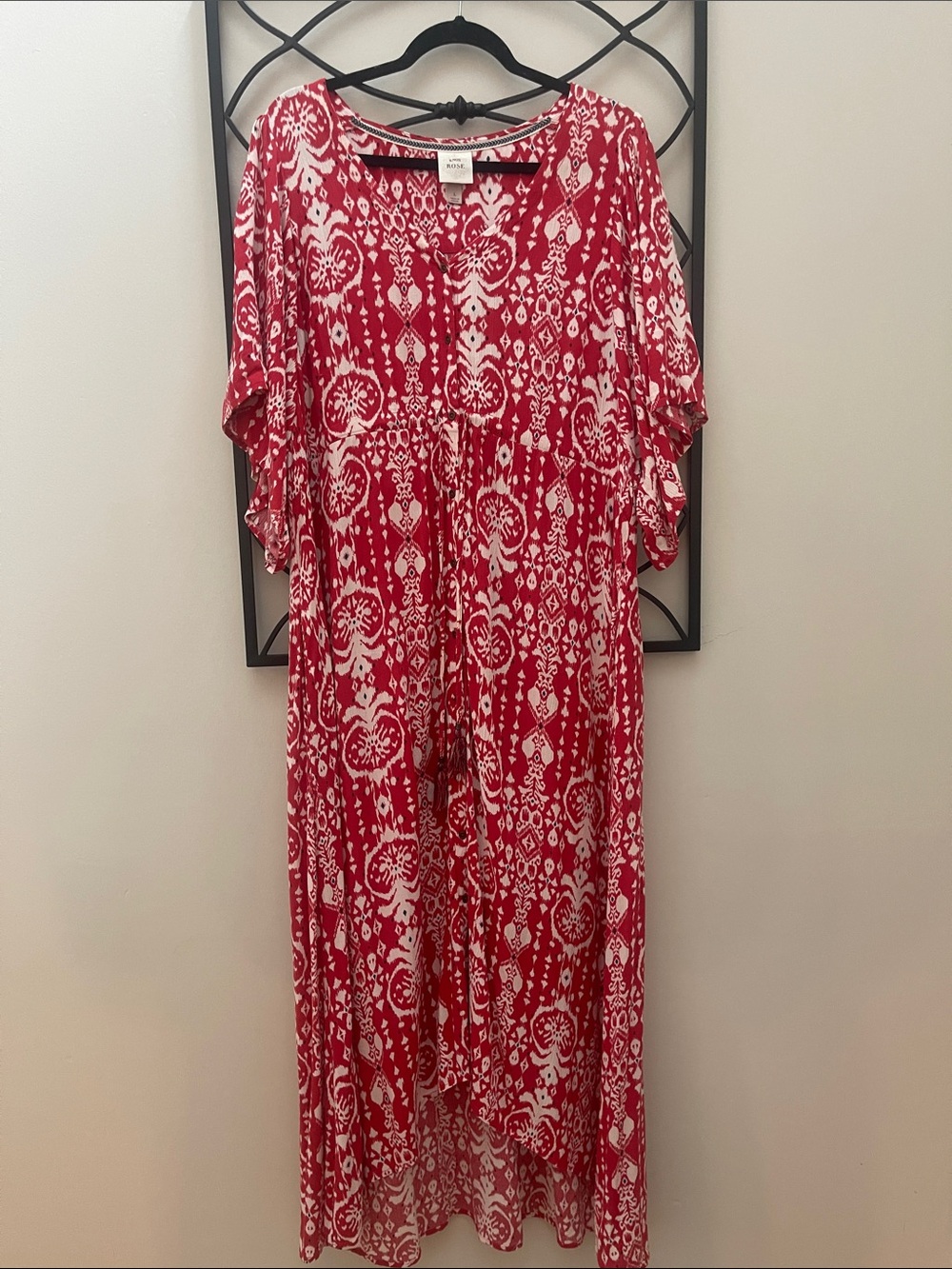 Boho Printed Flowy Dress